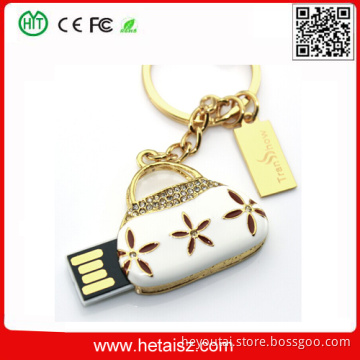 Handbag Shape USB Flash Drive for Promotional Gift, Handbag Shaped Free Logo Metal Mini Pormo USB Pen Drivers